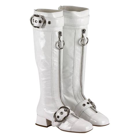 miu miu shoes white|miu miu boots.